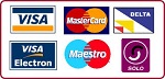 We accept credit and debit card payments